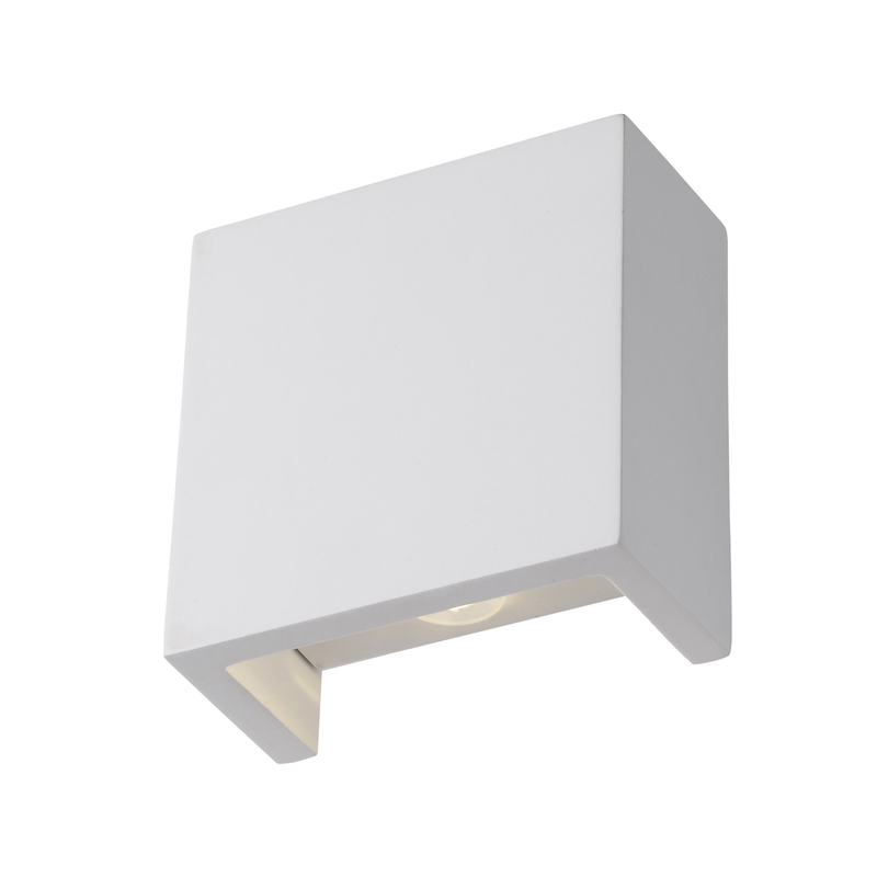 Gypsum square up & down wall LED light