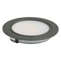 Anthracite COB LED cabinet downlight  - 2700k