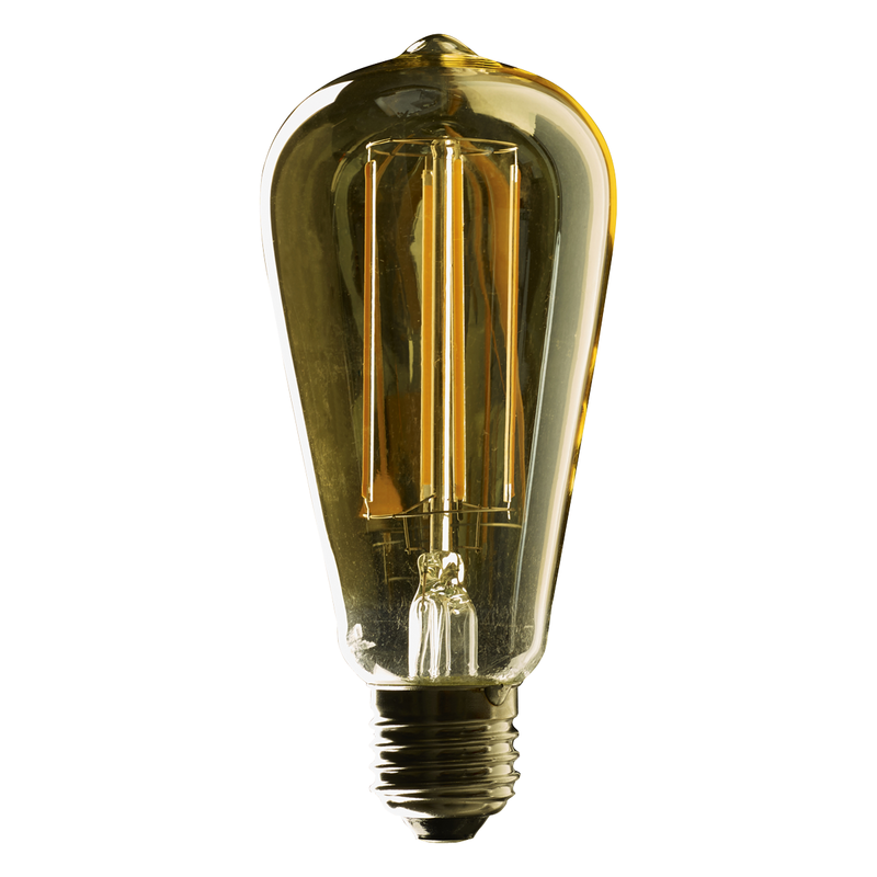 4W ST64 squirrel vintage LED filament dimmable lamp