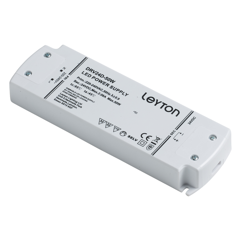 24V 50W dimmable LED driver