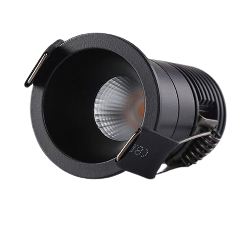 ALC35-BK-3K - Mini Downlight (40mm) Black Bezel & Reflector 