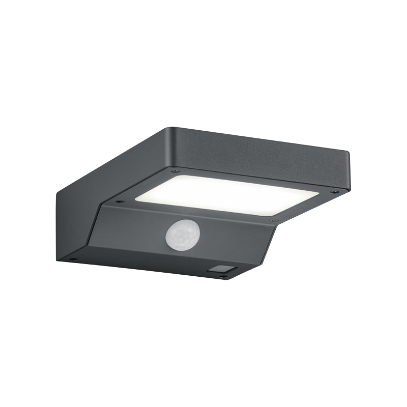 Fomosa LED solar wall light with built in PIR