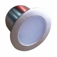 LED plinth round single light - 6000k