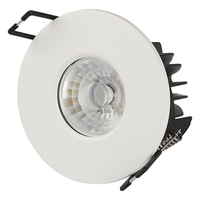 8W LED fixed IP65 dimmable fire rated downlight - 4000k
