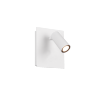 Tunga Single External Wall Light - Matt White